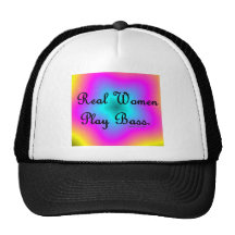 Real Women Play Bass Hat