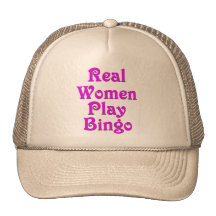 Real Women Play Bingo Mesh Hat
