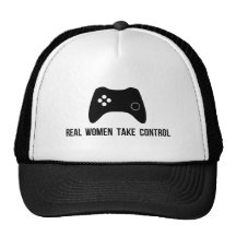 Real Women Take Control Trucker Hats