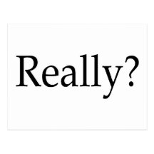 Really? Postcard