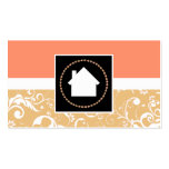 realtor professional damask home business card templates