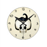 Rebel Skull Clock