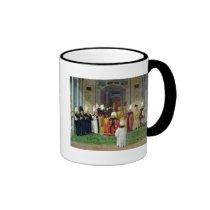 Reception at the Court of the Sultan Selim III mugs