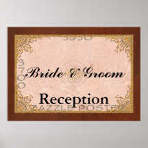 Reception Sign - Landscape Print