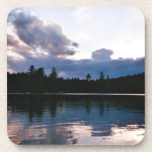 Reclining Clouds Beverage Coaster