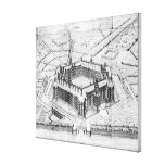 Reconstruction of Theleme Abbey Gallery Wrapped Canvas