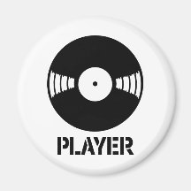 Record Player Fridge Magnets