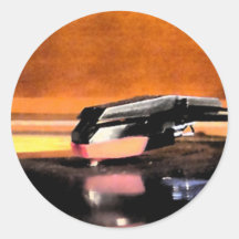 Record Player sticker