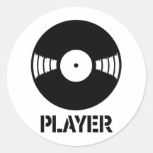 Record Player Stickers