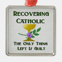 Recovering Catholic Christmas Tree Ornaments