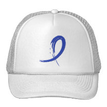 Rectal Cancer's Blue Ribbon A4 Hat
