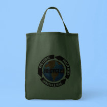 Recycle and Think Green Bag bags