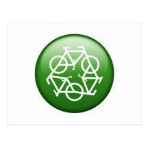 Recycle Bike Postcards