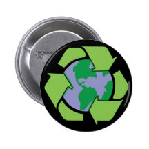 Recycle Earth Button