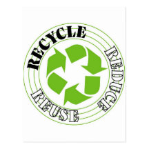 recycle postcard