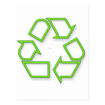 recycle postcards