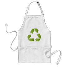 RECYCLE SYMBOL APRONS