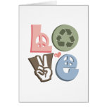 Recycling Love Recycle Greeting Card