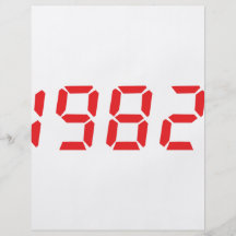 red 1982 icon flyers