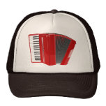 RED ACCORDION Trucker Hat