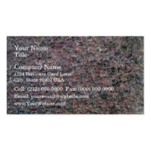 Red and Black Granite Texture Business Cards