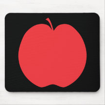 Red Apple. Mouse Mats