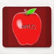 Red Apple Mouse Mats