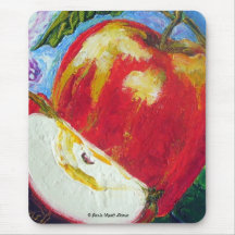 Red Apple Mousepad