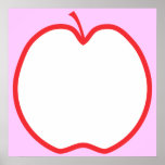 Red Apple. Print
