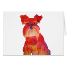 Red Austin Greeting Cards