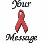 Red awareness ribbon - Customise
