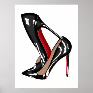 Red Soles Posters | Zazzle.co.nz