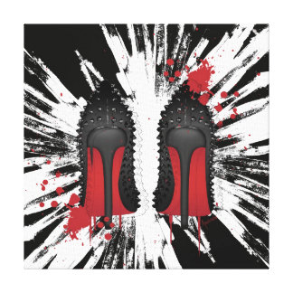 mens red spiked louboutins - Red Bottom Art, Posters \u0026amp; Framed Artwork | Zazzle.co.nz