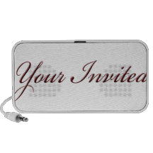 Red Bow Wedding Collection Mini Speaker