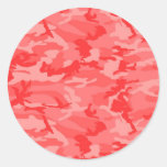 Red Camo Sticker