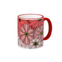 Red Cascade Mug