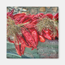 Red Chiles Magnet