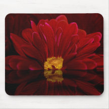 Red Chrysanthemum Mousepad
