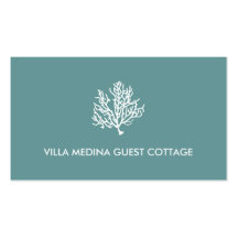 Red Coral Beach Business Card