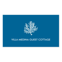 Red Coral Beach Business Card