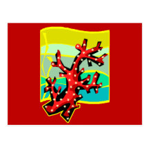 Red Coral Postcards