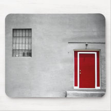Red Door Mouse Mats