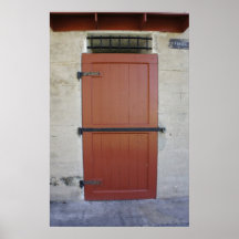 Red Door Print