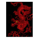 Red Dragon Post Cards