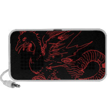 Red Dragon Travelling Speaker
