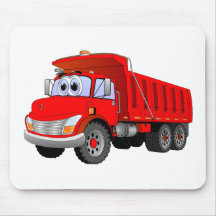 Red Cartoon Truck