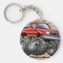 Red Eddie Bauer Bronco Keychains