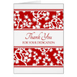 Red Floral Administrative Professionals Day Card