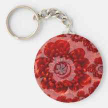 Red Flower Journey - Fantasy Worship World Key Chain