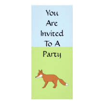 Red Fox. Invite
